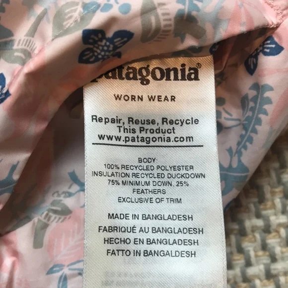 Patagonia Reversible Puffer Jacket